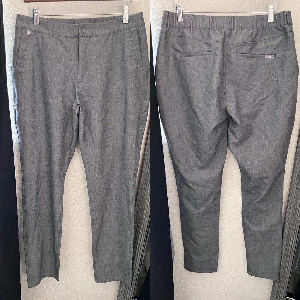 Figs Technical Collection Skinny Scrub Pants Grey Medium